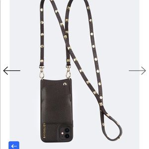 Bandolier iPhone case crossbody for iPhone X